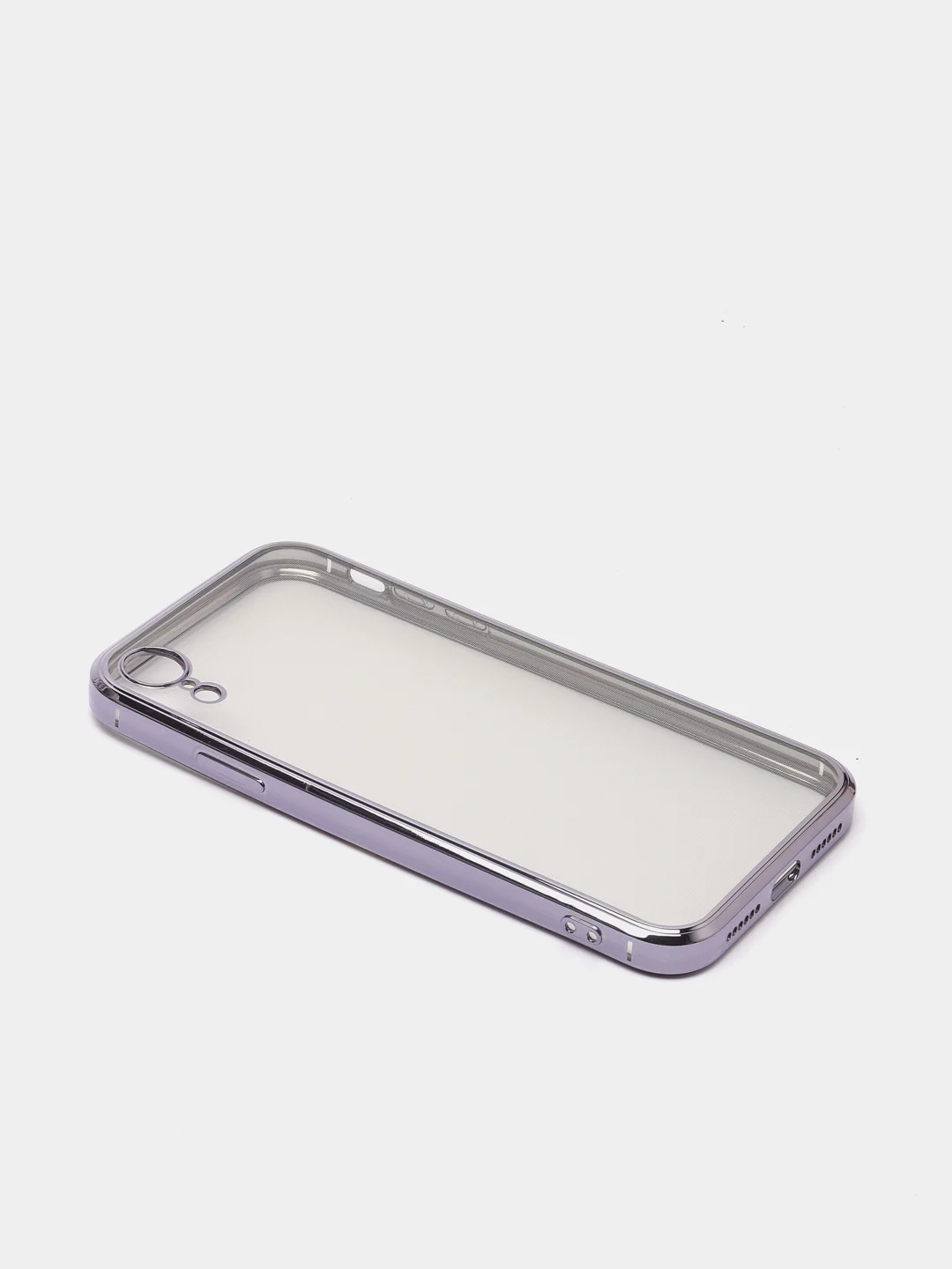 Лавандовый чехол для iPhone 7, 8, SE, X, XS, XR, 11 Pro Max, 12 Mini, Pro Max, с гальваническим покрытием