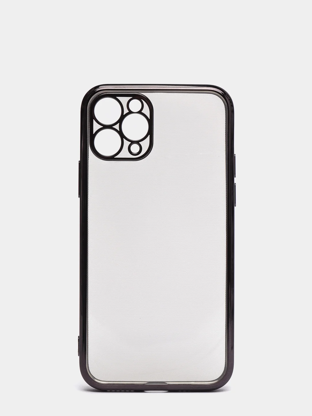 Черный чехол для iPhone 7, 8, SE, X, XS, XR, 11 Pro Max, 12 Mini, Pro Max, с гальваническим покрытием