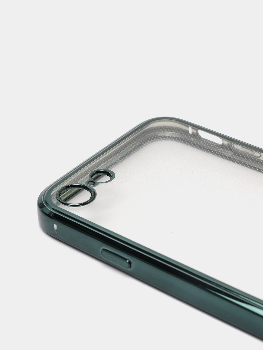 Бирюзовый чехол для iPhone 7, 8, SE, X, XS, XR, 11 Pro Max, 12 Mini, Pro Max, с гальваническим покрытием