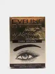 Eveline Cosmetics Eyebrow Pomade Помада для бровей Dark brown Темно-коричневый тон, 55 г