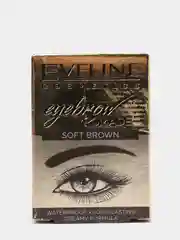 Eveline Cosmetics Eyebrow Pomade Помада для бровей Soft brown Мягкий коричневый тон, 55 г