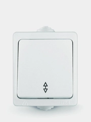 Выключатель "UNIVersal", серия "Аллегро", IP-54, 10А, 220В, белый