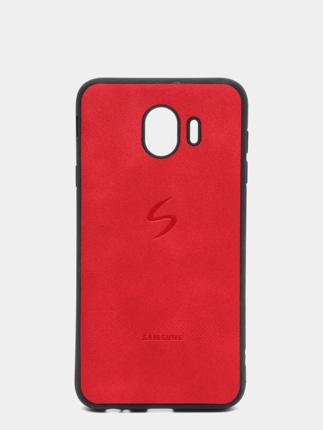 Вишнёвый чехол Samsung J4 2018