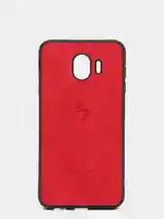 Вишнёвый чехол Samsung J4 2018
