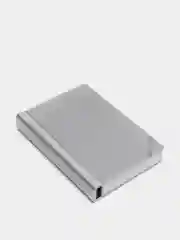 Серебряный power Bank в виде книжки 10000/20000мА/ч Remax Jumbook