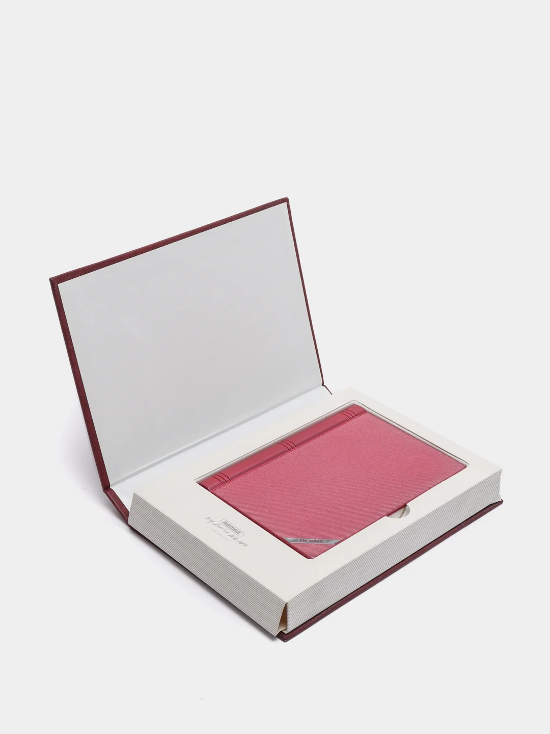 Красный power Bank в виде книжки 10000/20000мА/ч Remax Jumbook