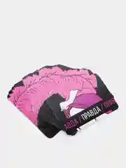 Игра для двоих "Правда наказание", 50 карт, фишка, 18+