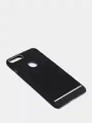Черный iphone 7+ / 8 Plus чехол пластиковый с перфорацией