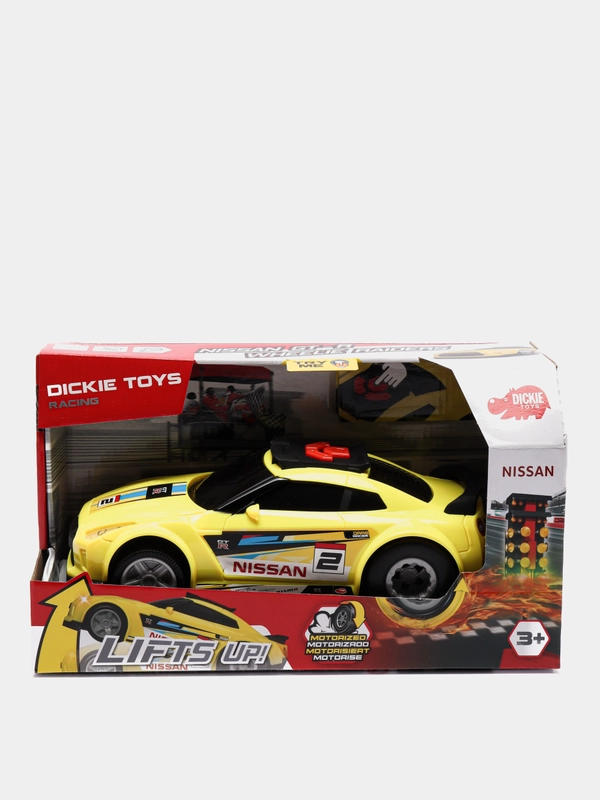 Машинка рейсинговый автомобиль Nissan GTR моторизированная 25,5 см Dickie Toys 3764010