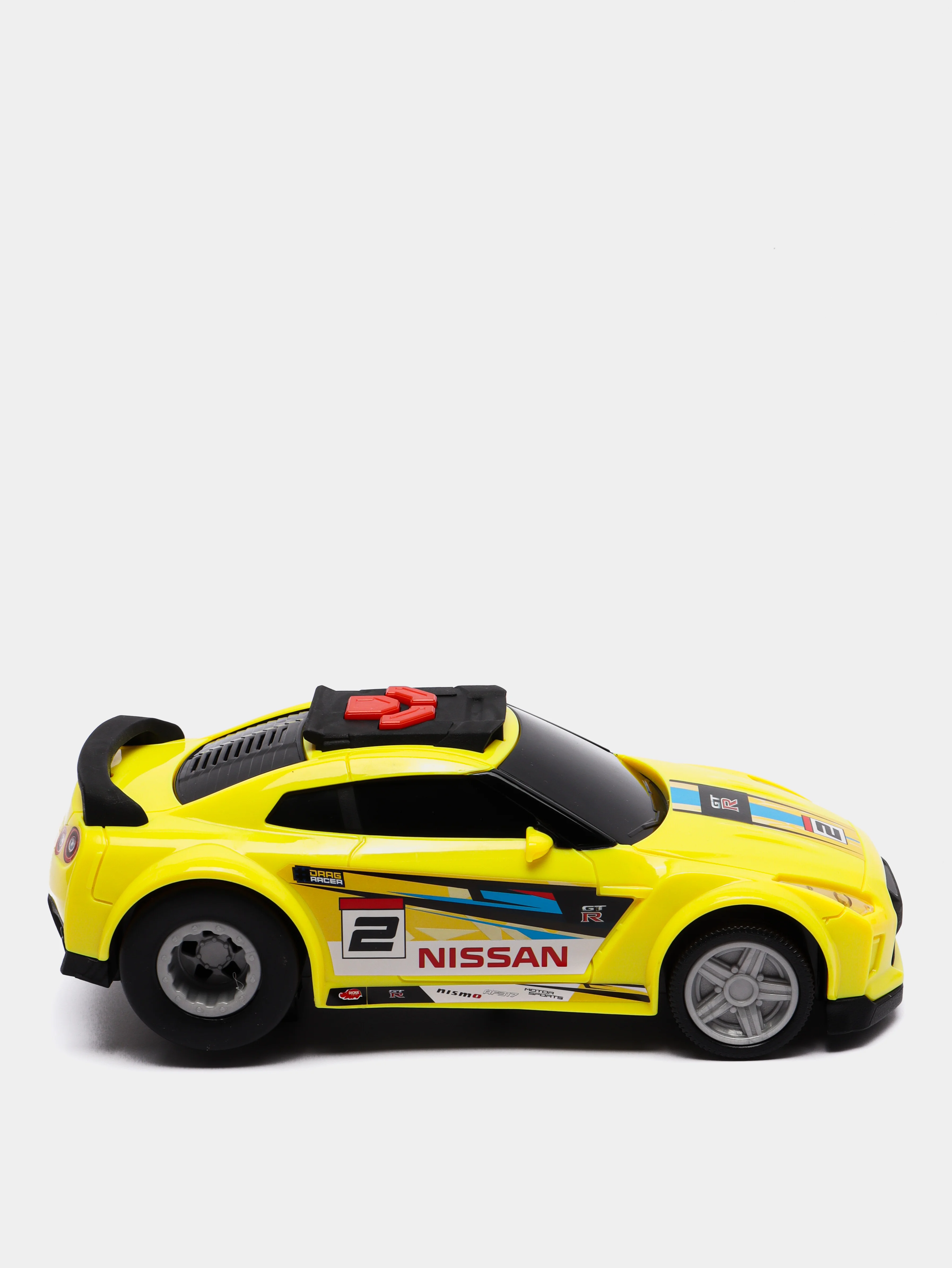Машинка рейсинговый автомобиль Nissan GTR моторизированная 25,5 см Dickie Toys 3764010
