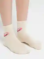 Бежевый носки для девочки
