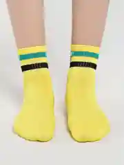 Желтый носки sport fly up