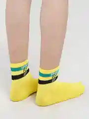 Желтый носки sport fly up