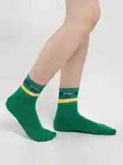Лесной зеленый носки sport fly up