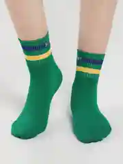Лесной зеленый носки sport fly up