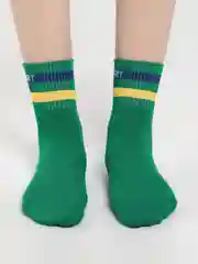 Лесной зеленый носки sport fly up