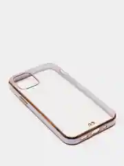 Лавандовый чехол для iPhone 12 Mini, 12 Pro Max, 13 Mini, 13 Pro Max с гальваническим покрытием
