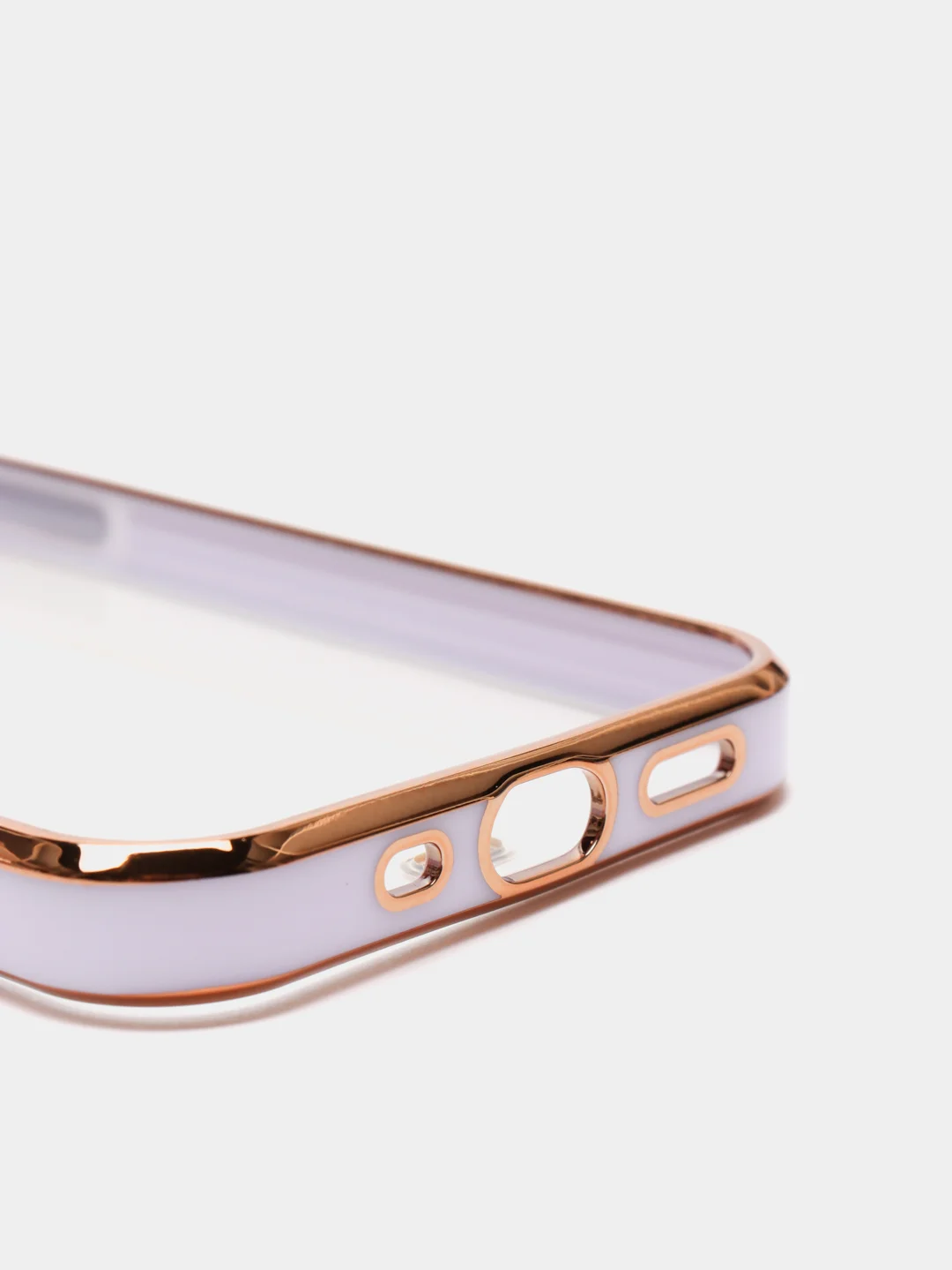 Лавандовый чехол для iPhone 12 Mini, 12 Pro Max, 13 Mini, 13 Pro Max с гальваническим покрытием