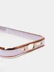 Лавандовый чехол для iPhone 12 Mini, 12 Pro Max, 13 Mini, 13 Pro Max с гальваническим покрытием