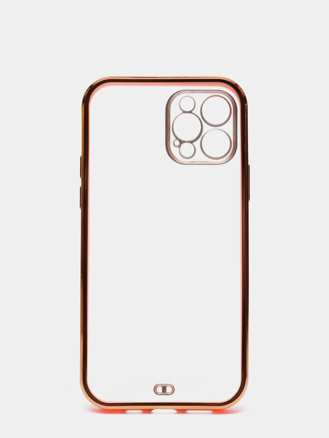 Розовый чехол для iPhone 12 Mini, 12 Pro Max, 13 Mini, 13 Pro Max с гальваническим покрытием