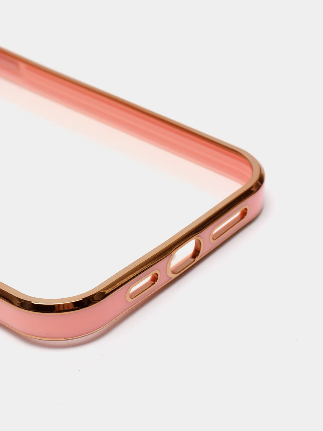 Розовый чехол для iPhone 12 Mini, 12 Pro Max, 13 Mini, 13 Pro Max с гальваническим покрытием
