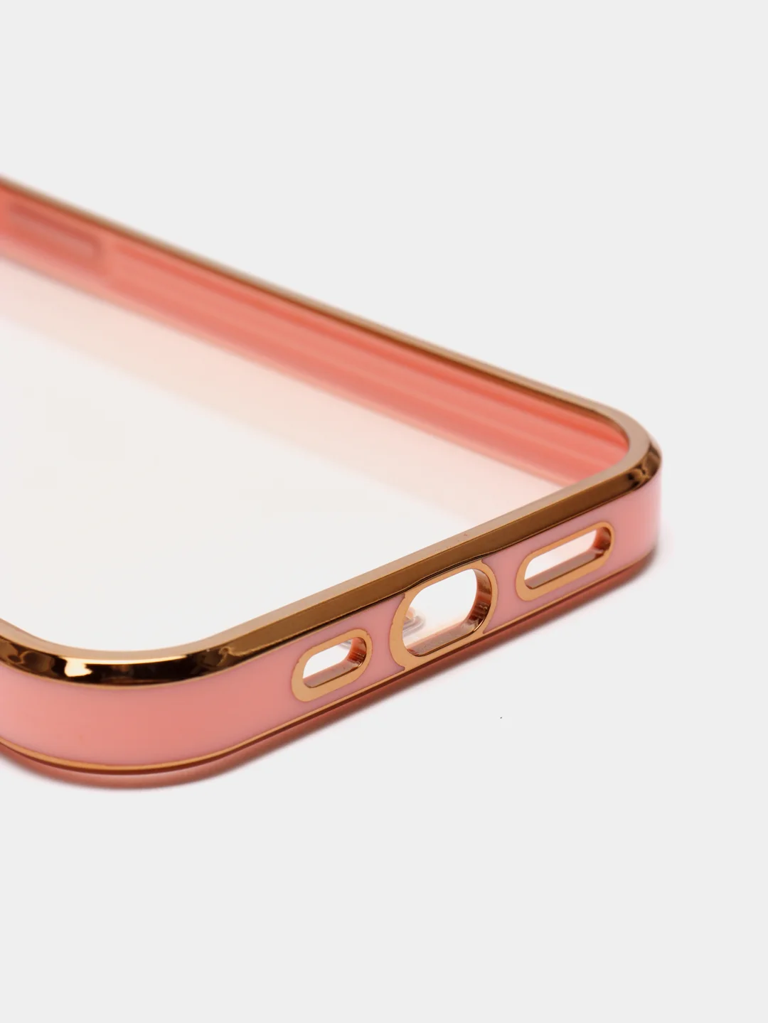 Розовый чехол для iPhone 12 Mini, 12 Pro Max, 13 Mini, 13 Pro Max с гальваническим покрытием