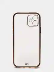 Черный чехол для iPhone 12 Mini, 12 Pro Max, 13 Mini, 13 Pro Max с гальваническим покрытием