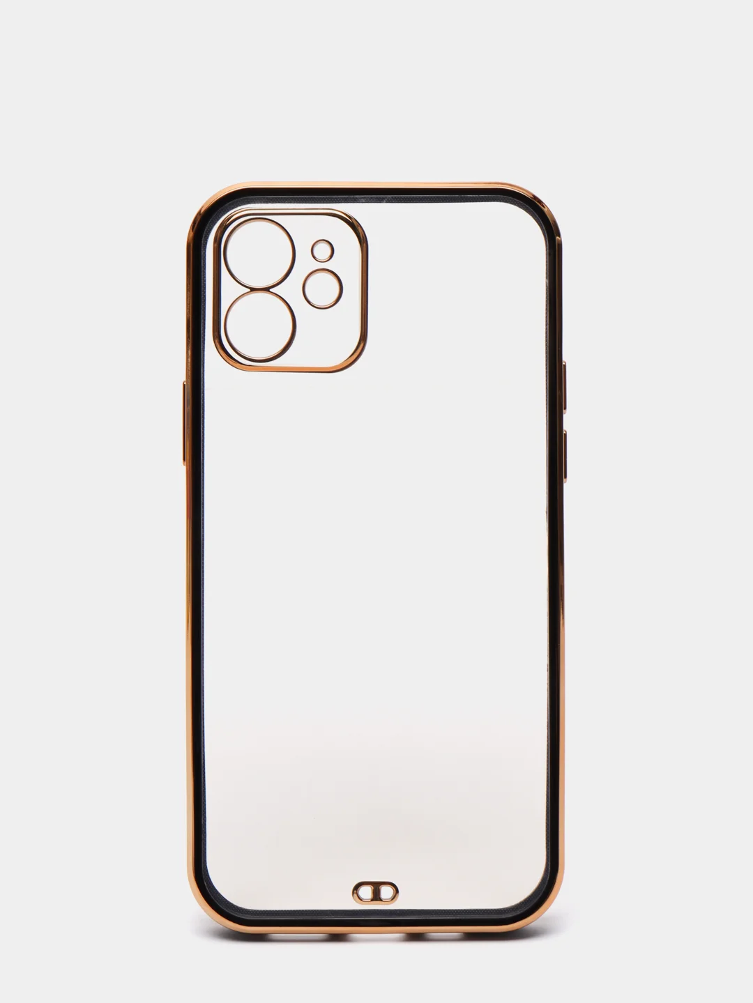 Черный чехол для iPhone 12 Mini, 12 Pro Max, 13 Mini, 13 Pro Max с гальваническим покрытием