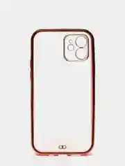 Розовый чехол для iPhone 12 Mini, 12 Pro Max, 13 Mini, 13 Pro Max с гальваническим покрытием