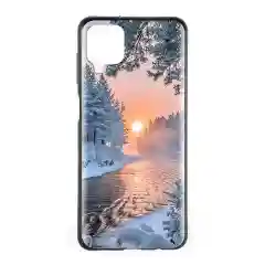 Накладка силиконовая с рисунком Samsung A12 /СамсунгА12 3D рисунком