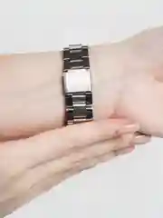 Серебряный мужские наручные часы