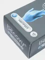 Перчатки нитриловые "BENOVY", медицинские, смотровые, одноразовые