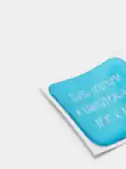 Голубой 3d наклейки стикеры на телефон с надписями мотиваторами
