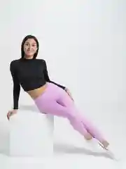 Лавандовый женские спортивные легинсы, лосины