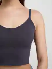 Угольный топ женский