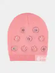 Розовый детская шапка демисезонная