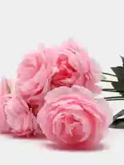 Розовый цветы искусственные пион