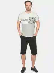 Пижама мужская с шортами, костюм домашний
