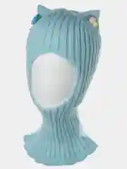 Мятный шлем для девочки утепленный