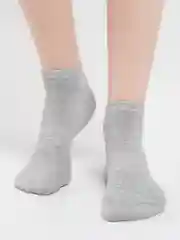 Серый носки женские, короткие
