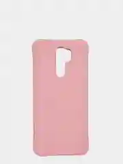 Розовый мягкий и тонкий силиконовый чехол для Xiaomi Redmi 9