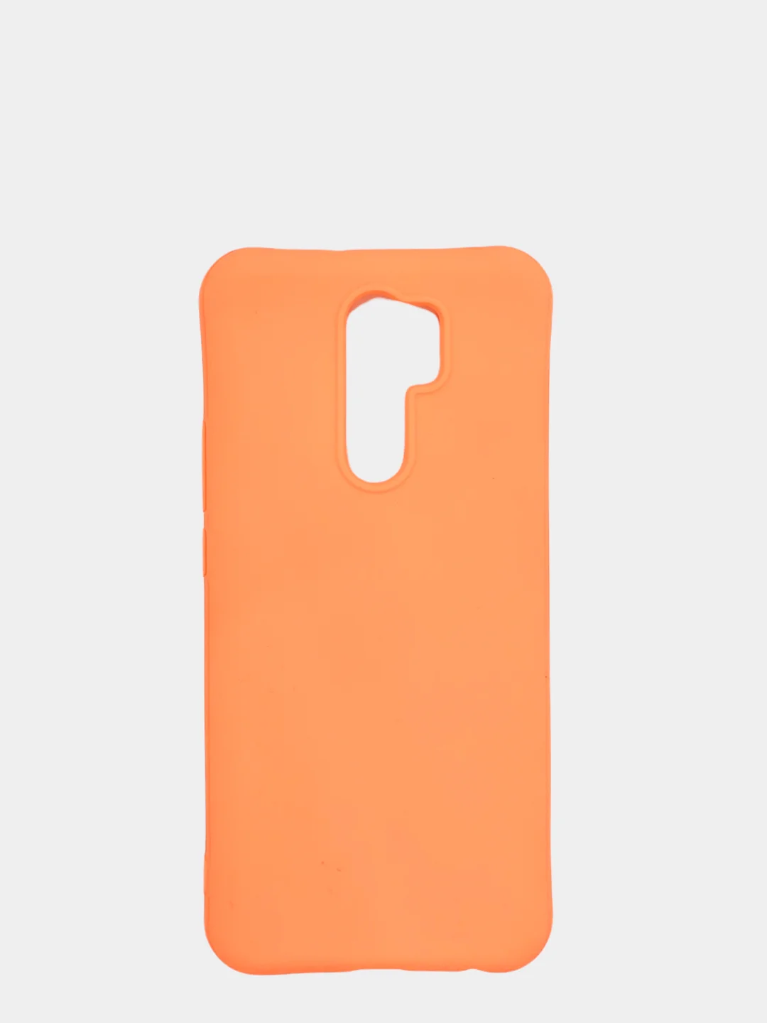 Оранжевый мягкий и тонкий силиконовый чехол для Xiaomi Redmi 9