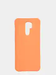 Оранжевый мягкий и тонкий силиконовый чехол для Xiaomi Redmi 9