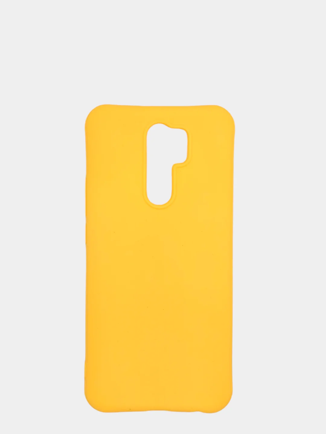 Желтый мягкий и тонкий силиконовый чехол для Xiaomi Redmi 9