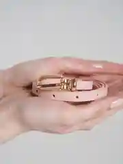 Розовый ремень женский