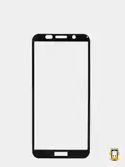 Черный защитное стекло Honor 9S / Huawei Y5p, (Хонор 9С / Хуавей У5п), 9D