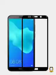 Черный защитное стекло Honor 9S / Huawei Y5p, (Хонор 9С / Хуавей У5п), 9D