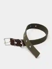 Ошейник для собак брезентовый, длина 68 см, ширина 3,5 см