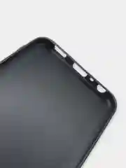 Черный чехол Samsung Galaxy A03 Core (Самсунг Галакси А03 Кор) черный силиконовый