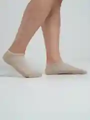 Бежевый носки мужские, короткие